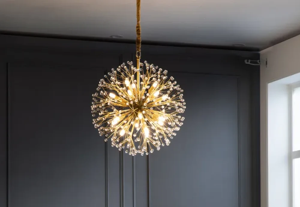 ceiling flush mount crystal chandelier