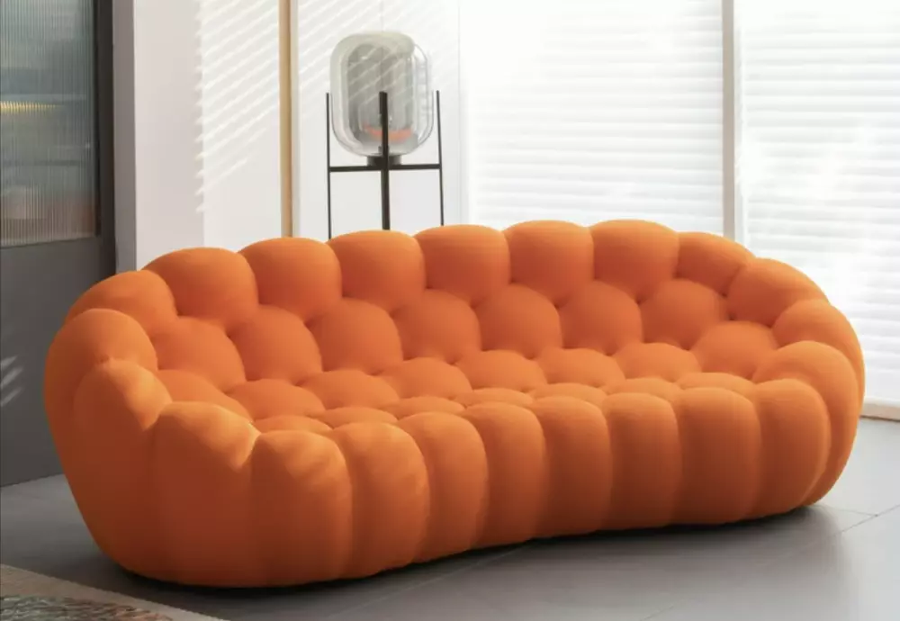 bubble 2 couch blue