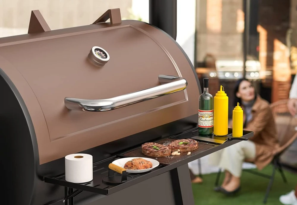 8-in-1 wood pellet grill and smoker