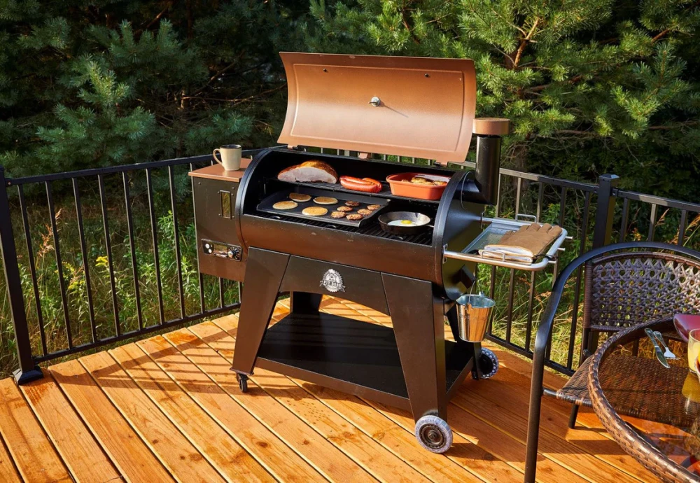 8-in-1 wood pellet grill and smoker